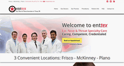 Desktop Screenshot of enttex.net